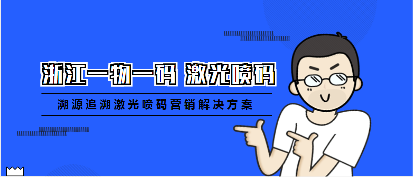 浙江一物一码溯源追溯激光喷码营销解决方案